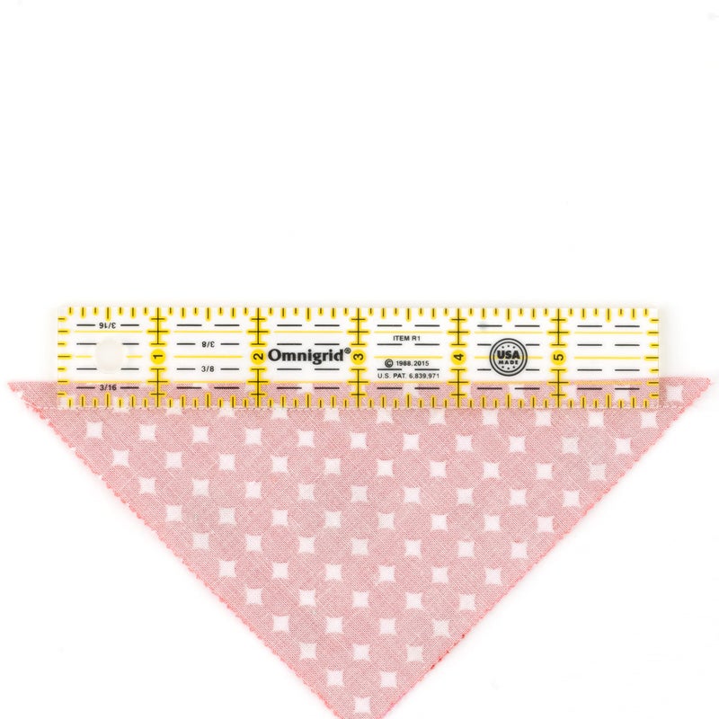Omnigrid 1 x 6-Inch Ruler, Clear Quilting and Sewing Ruler - Image 2